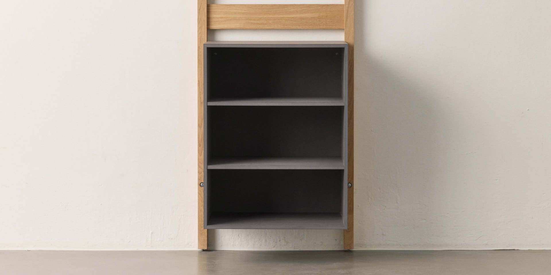 3 Fächer, horizontal